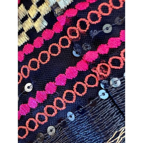 Trina turk breene sequin shift dress size 6 - Picture 10 of 11